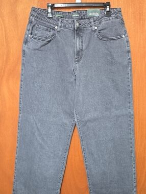 wild fable High-Rise Straight Jeans in Washed Black